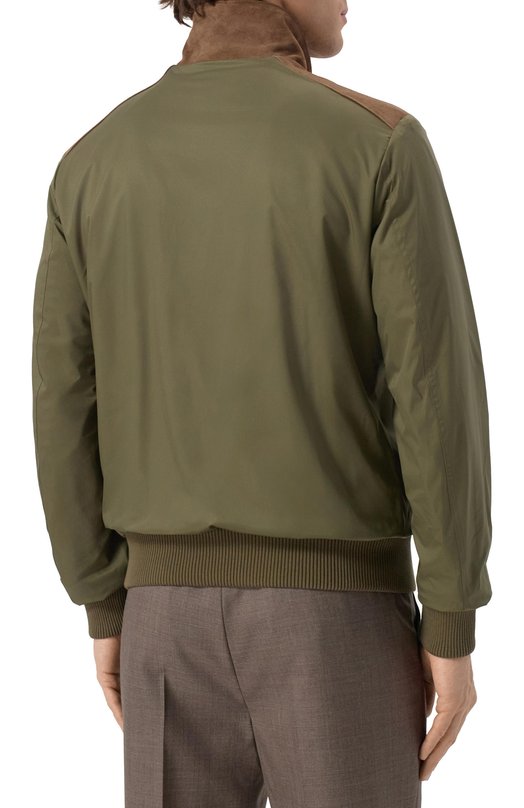 Бомбер Kiton UW2141V0834F04/56 Хаки  UW2141V0834F04/56 Фото 4