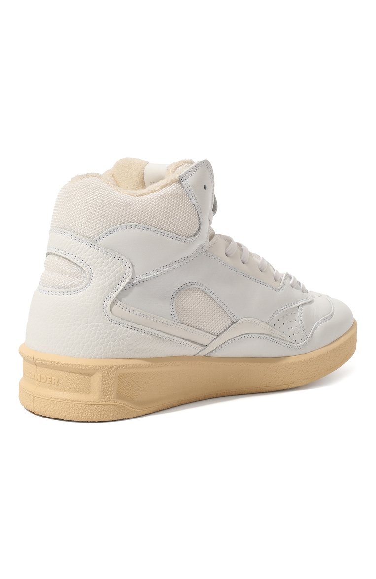 Кожаные кеды JIL SANDER, арт. J32WS0017-P4869, фото 1