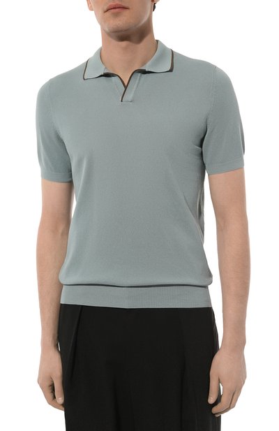 Хлопковое поло  GRAN SASSO, арт. 57157/20642, фото 3