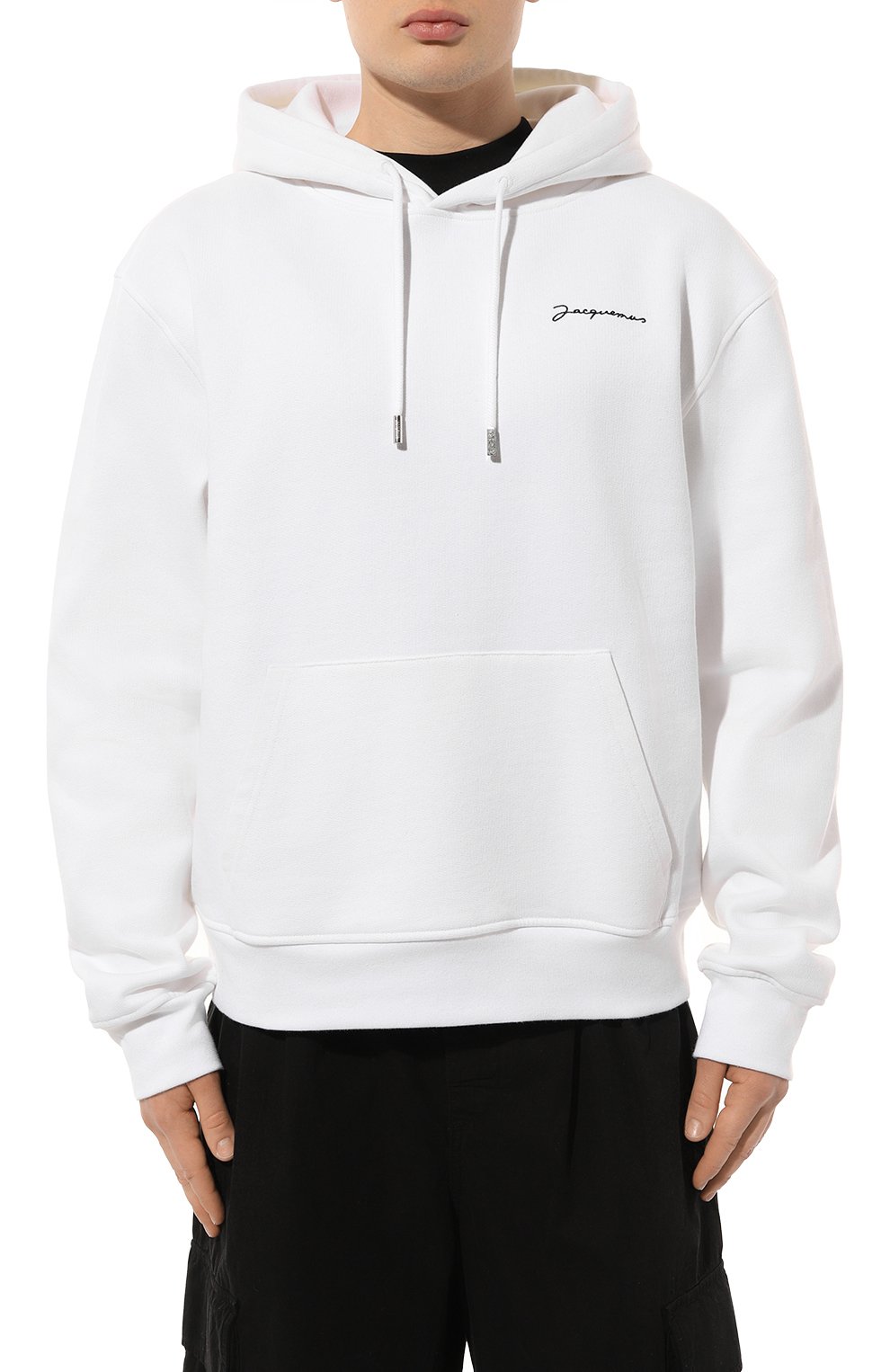 Хлопковое худи JACQUEMUS, арт. 22H245JS3102120, фото 3