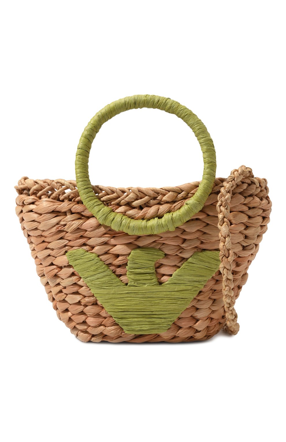 Сумка EMPORIO ARMANI бежевого цвета по цене 16500 руб., арт. 392561/4R573, фото 4 Сумка EMPORIO ARMANI, арт. 392561/4R573, фото 4