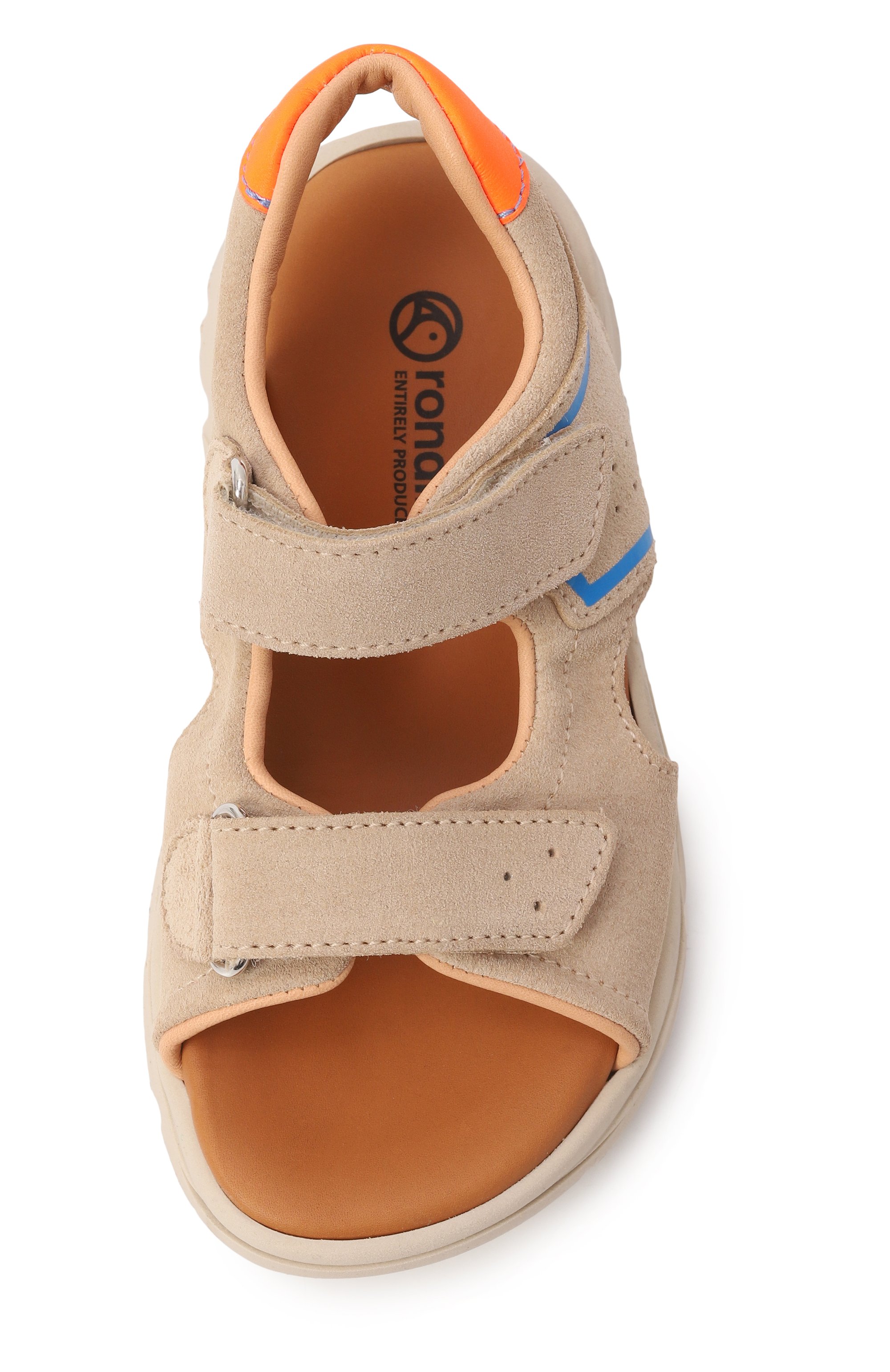 Замшевые сандалии RONDINELLA, арт. 0917-3R/24-27, фото 4