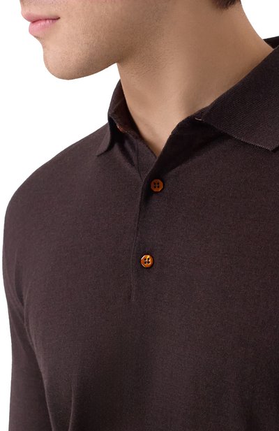 Поло из кашемира и шелка STEFANO RICCI, арт. KE03500P03/E25345, фото 5