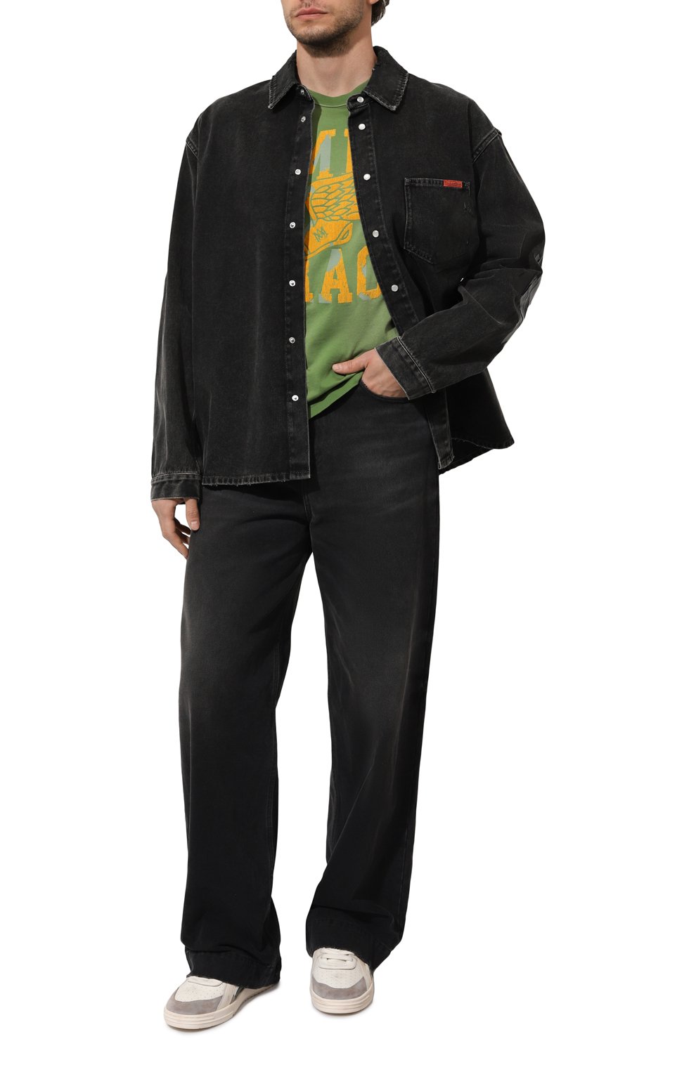 Хлопковая футболка AMIRI, арт. AMJYTE1003, фото 2