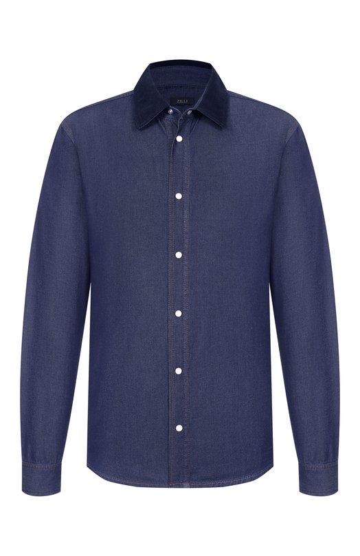 Джинсовая рубашка Zilli JPS007M010050012I Синий JPS007M010050012I
