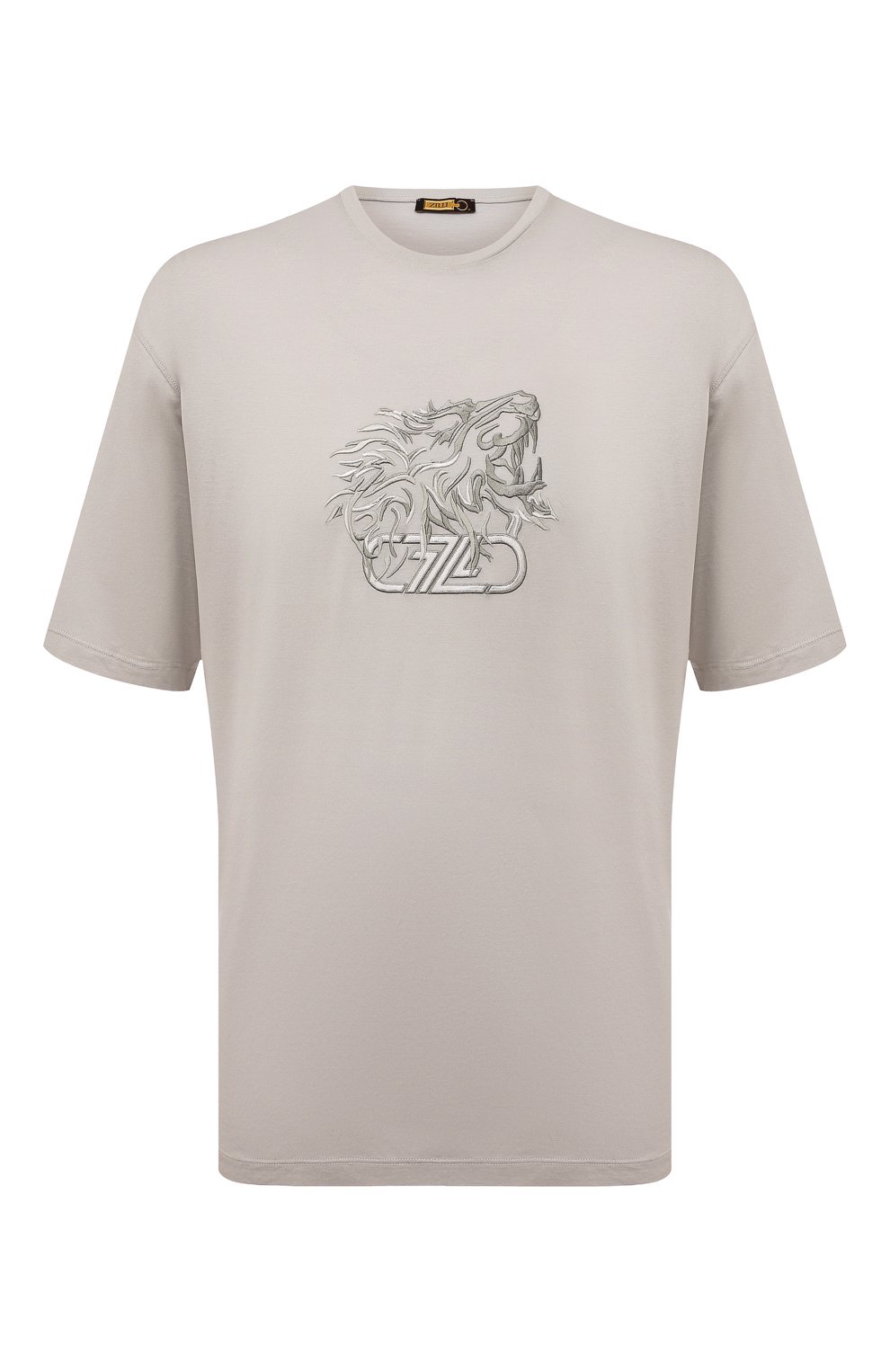 Хлопковая футболка ZILLI, арт. MBZ-NT580-LE0N1/MC01/62-64, фото 1