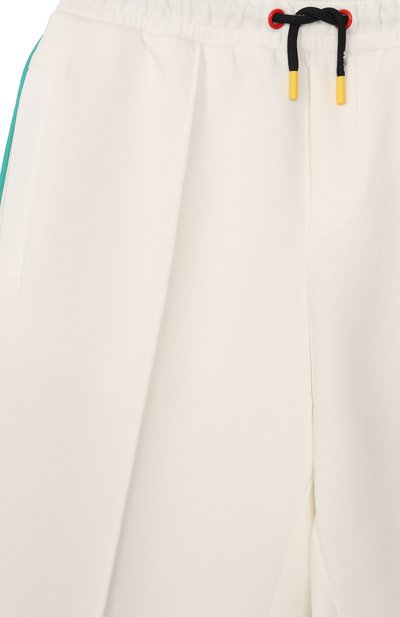 Хлопковые брюки MARC JACOBS (THE) молочного цвета по цене 17400 руб., арт. W60791, фото 3 Хлопковые брюки MARC JACOBS (THE), арт. W60791, фото 3