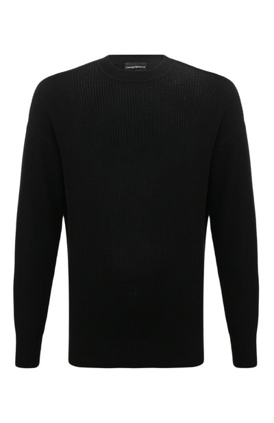 Свитер из шерсти и хлопка EMPORIO ARMANI, арт. 6R1MX2/1MAXZ, фото 1