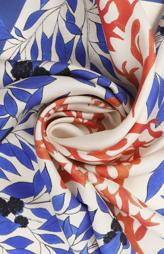 Шелковый платок Petitjean Paris 0C22 Синий  0C22 Фото 3