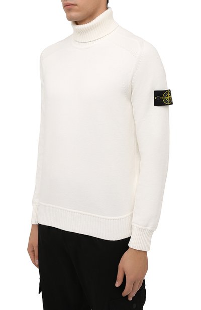 Хлопковый свитер STONE ISLAND, арт. 7515542A2, фото 3