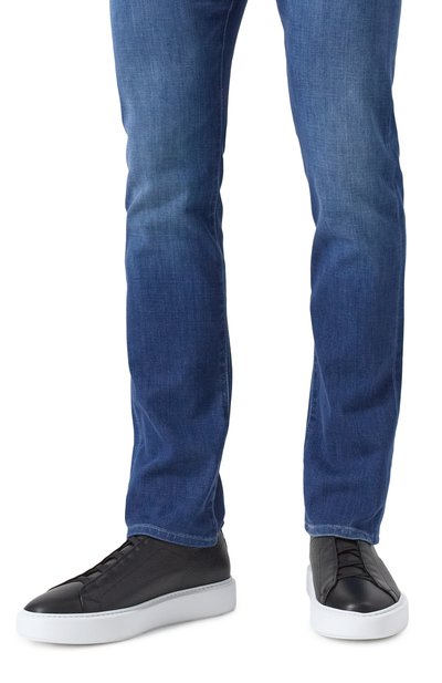 Кожаные кеды BLU BARRETT, арт. RISE-13469.1, фото 3