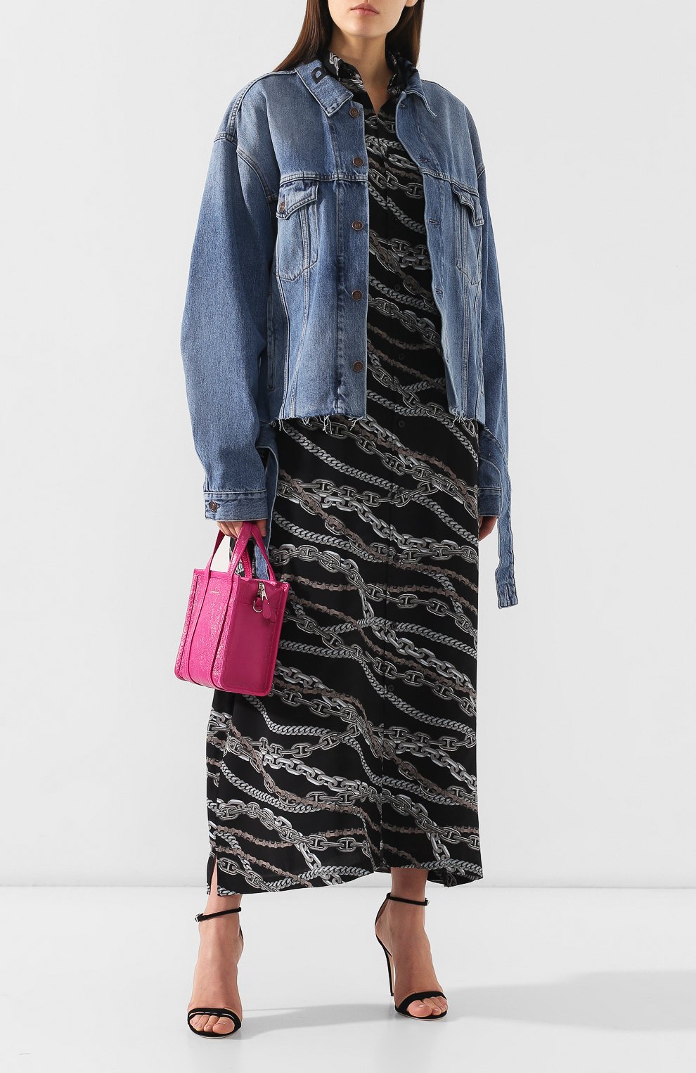 Джинсовая куртка BALENCIAGA, арт. 556728/TDW14, фото 2