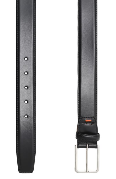 Кожаный ремень SANTONI, арт. CM35VC003B91EVSY, фото 3