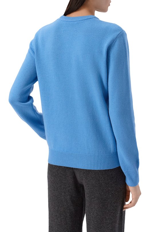 Свитер из шерсти и вискозы MC2 Saint Barth QUE0018-02250I/NEW QUEEN C Голубой  QUE0018-02250I/NEW QUEEN C Фото 4