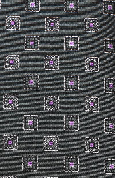 Шелковый галстук с узором BRIONI, арт. 062I00/P7475, фото 3