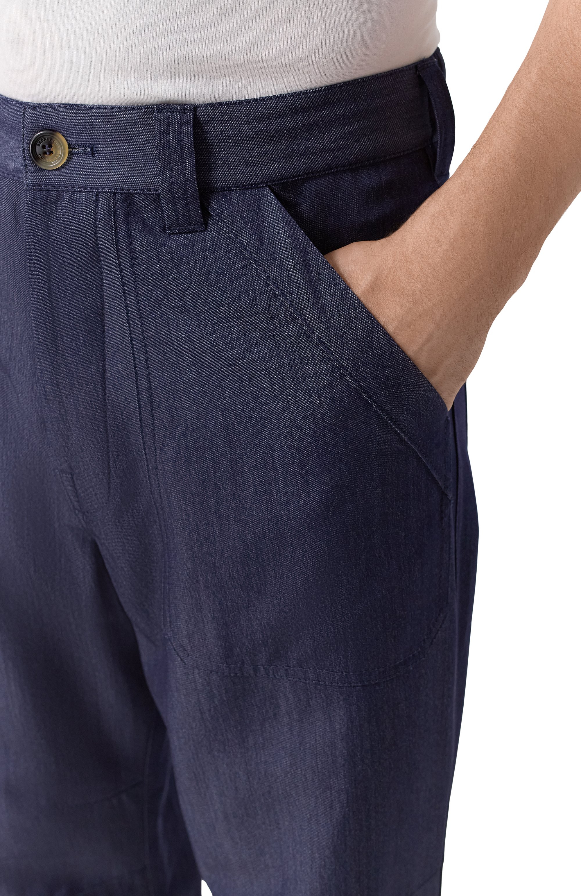 Брюки BRUNELLO CUCINELLI, арт. MP495S2470, фото 5