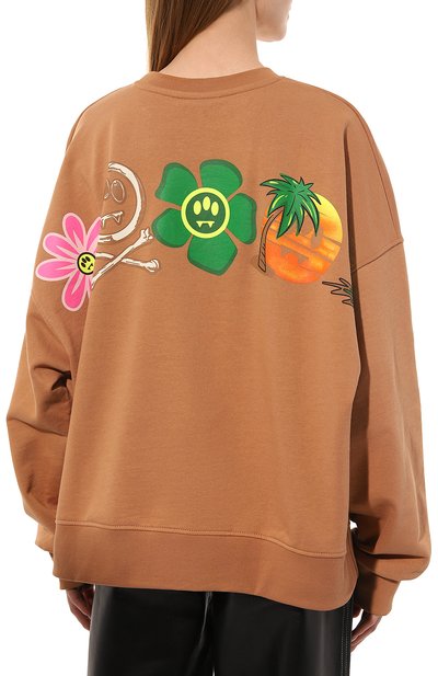 Хлопковый свитшот BARROW, арт. 034086, фото 4