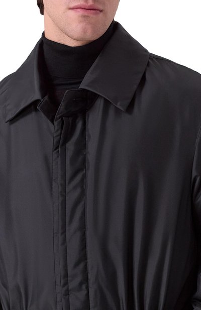 Шелковая парка с подкладкой из норки MVST, арт. M25.1PM.C002H-V/F020+MINK, фото 5