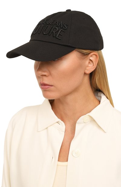Хлопковая бейсболка VERSACE JEANS COUTURE, арт. 74VAZK10/ZG010, фото 2