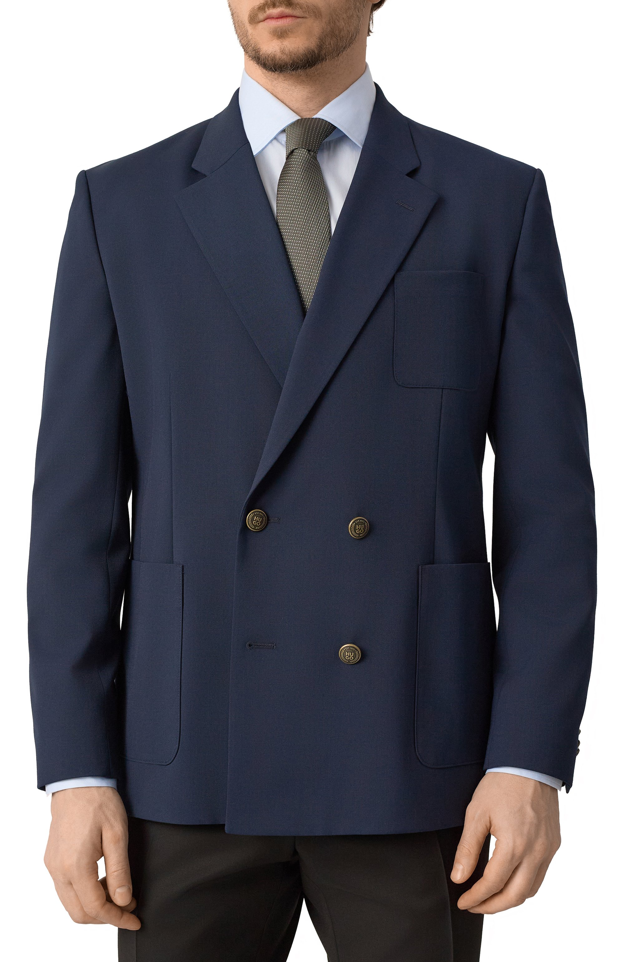 Двубортный пиджак HUGO, арт. 50532972, фото 4