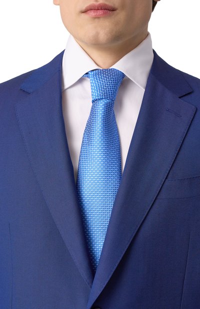 Шелковый галстук KITON, арт. UCRVKLC03L1201, фото 2