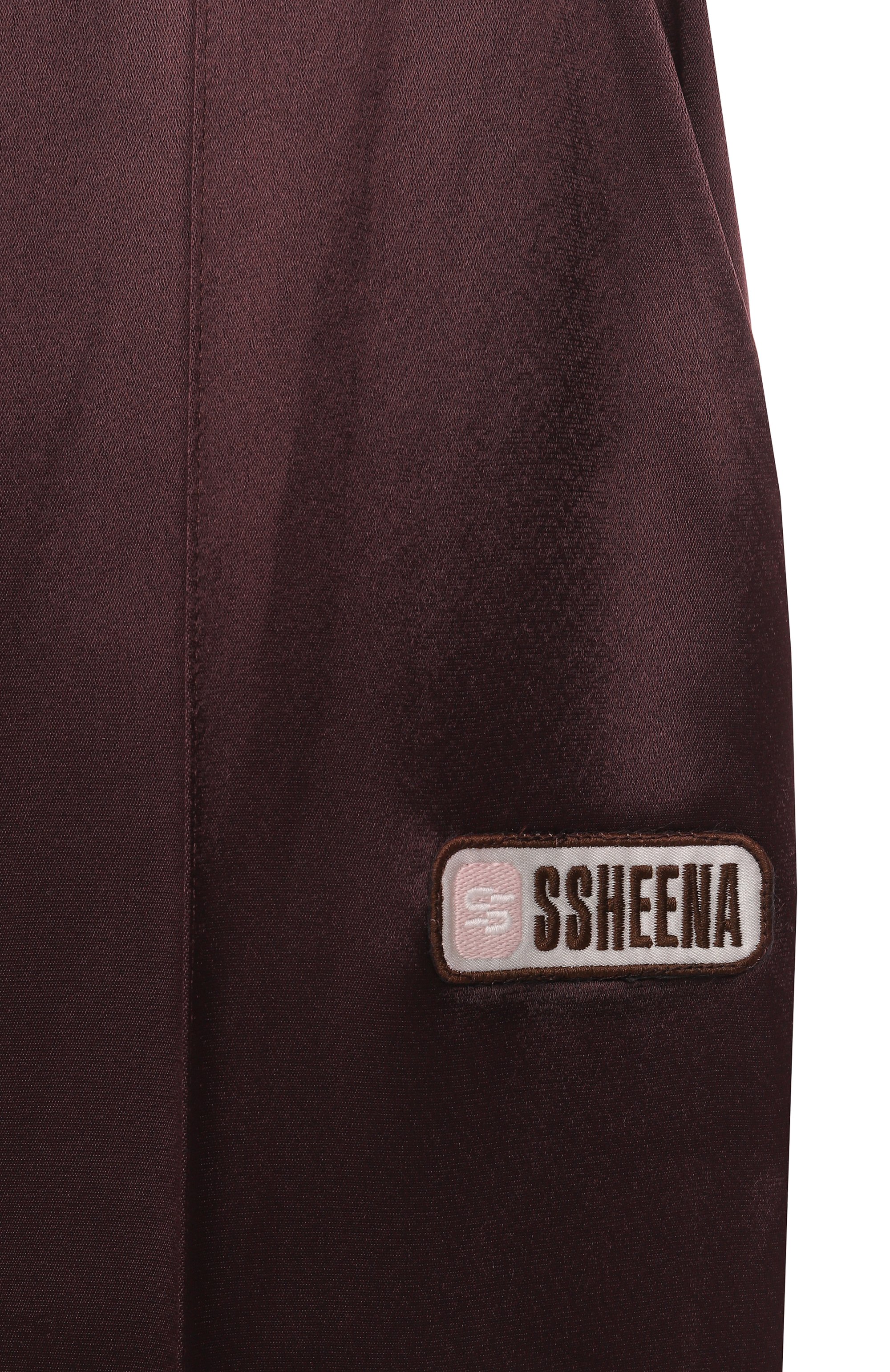 Атласные брюки SSHEENA, арт. 25SSPUPA TS25002, фото 6