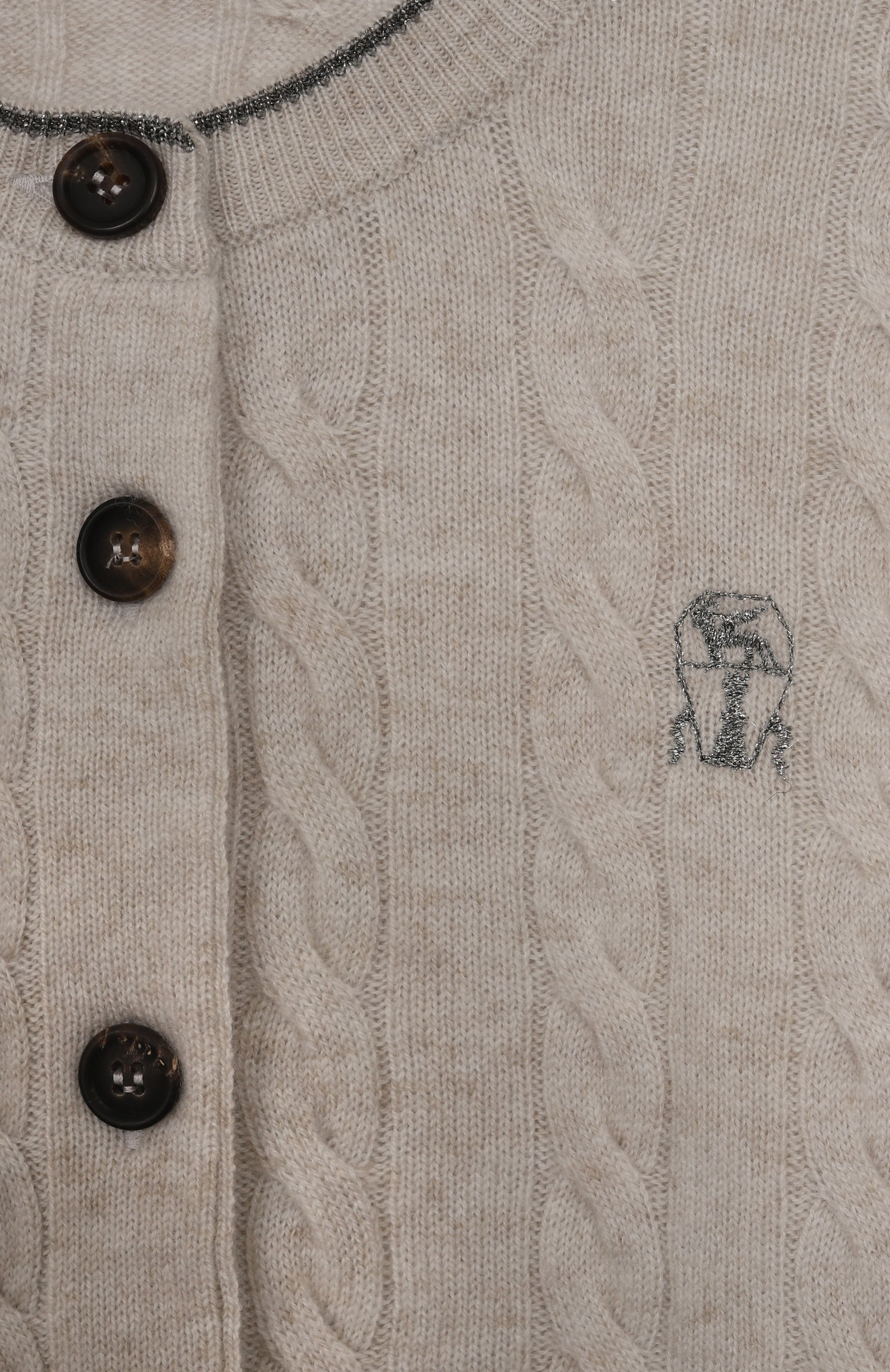 Кашемировый кардиган BRUNELLO CUCINELLI, арт. B12M16506C, фото 3