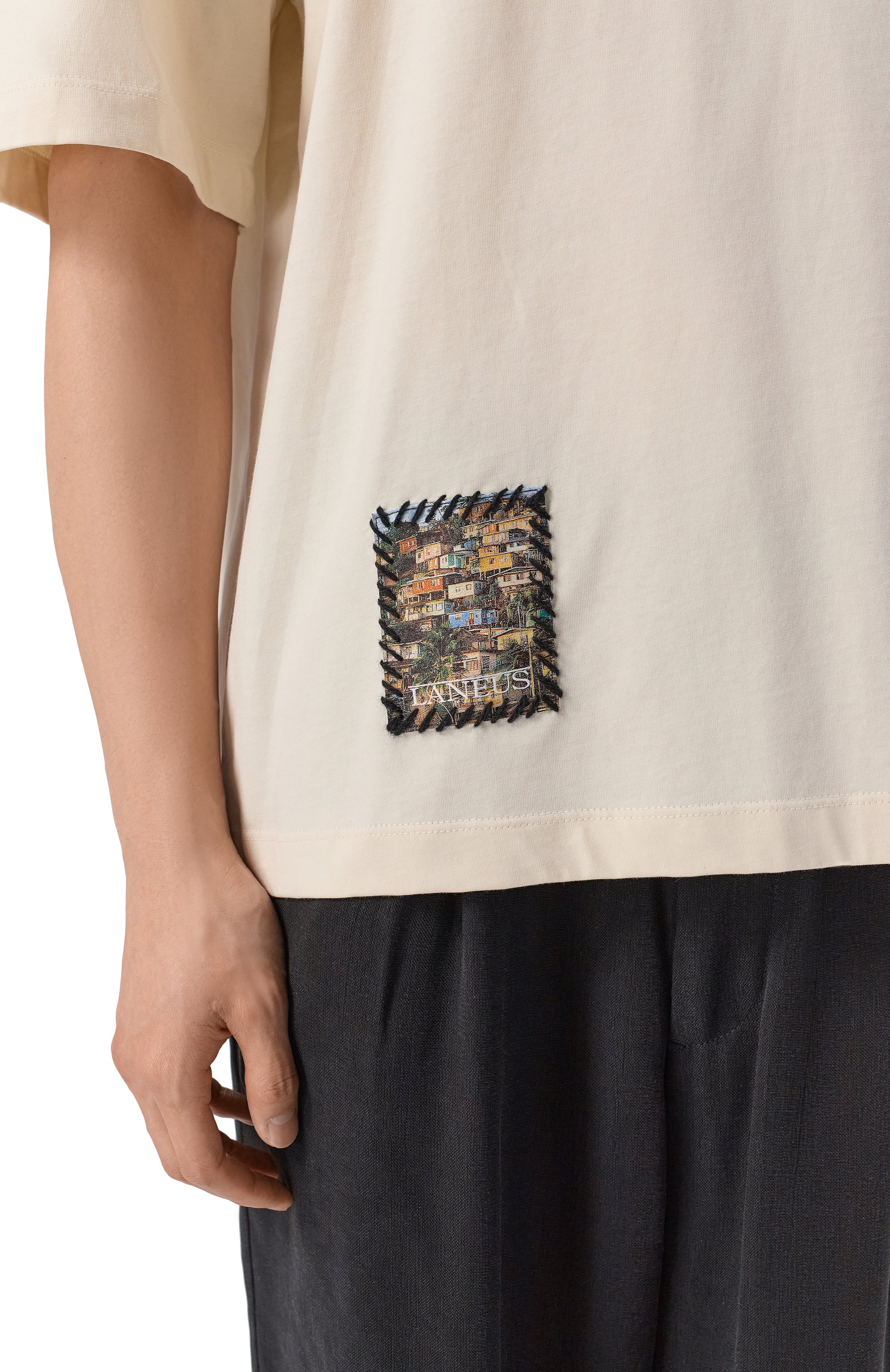 Хлопковая футболка LANEUS, арт. S6LAMATH205, фото 5