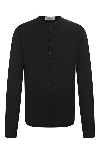 Мужская лонгслив-хенли из хлопка и шелка LANEUS, арт. S5LAMATH051