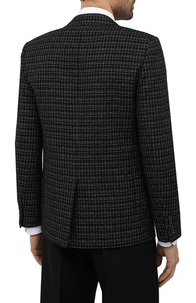 Пиджак из шерсти и вискозы SAINT LAURENT, арт. 644409/Y1C81, фото 4