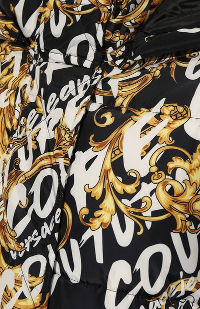 Пуховик VERSACE JEANS COUTURE, арт. 73HAT400-73DP400 50D PRINTED L0G0/CQS41, фото 5