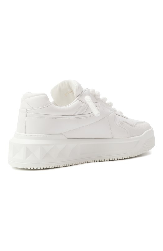 Кожаные кеды One Stud XL Valentino 7Y2S0G37/XTM Белый  7Y2S0G37/XTM Фото 5