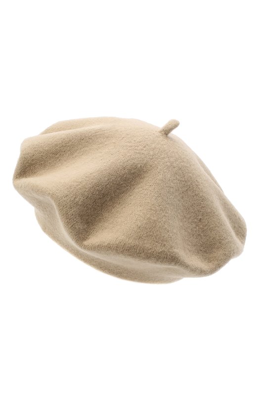 Шерстяной берет Bilancioni Бежевый, фото 2