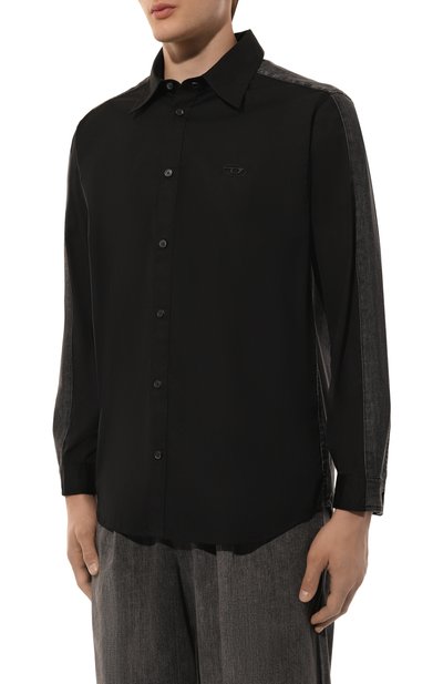 Хлопковая рубашка DIESEL, арт. A14413/0CBCP, фото 3