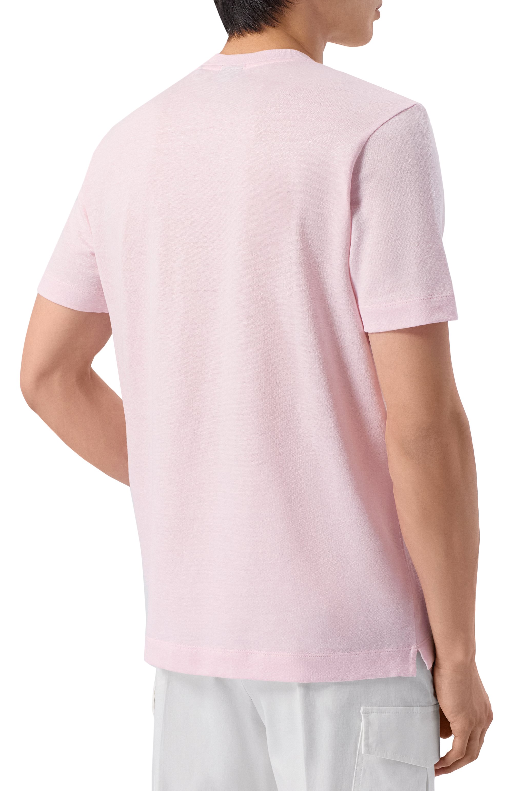 Футболка изо льна и хлопка BOSS, арт. 50559163, фото 4