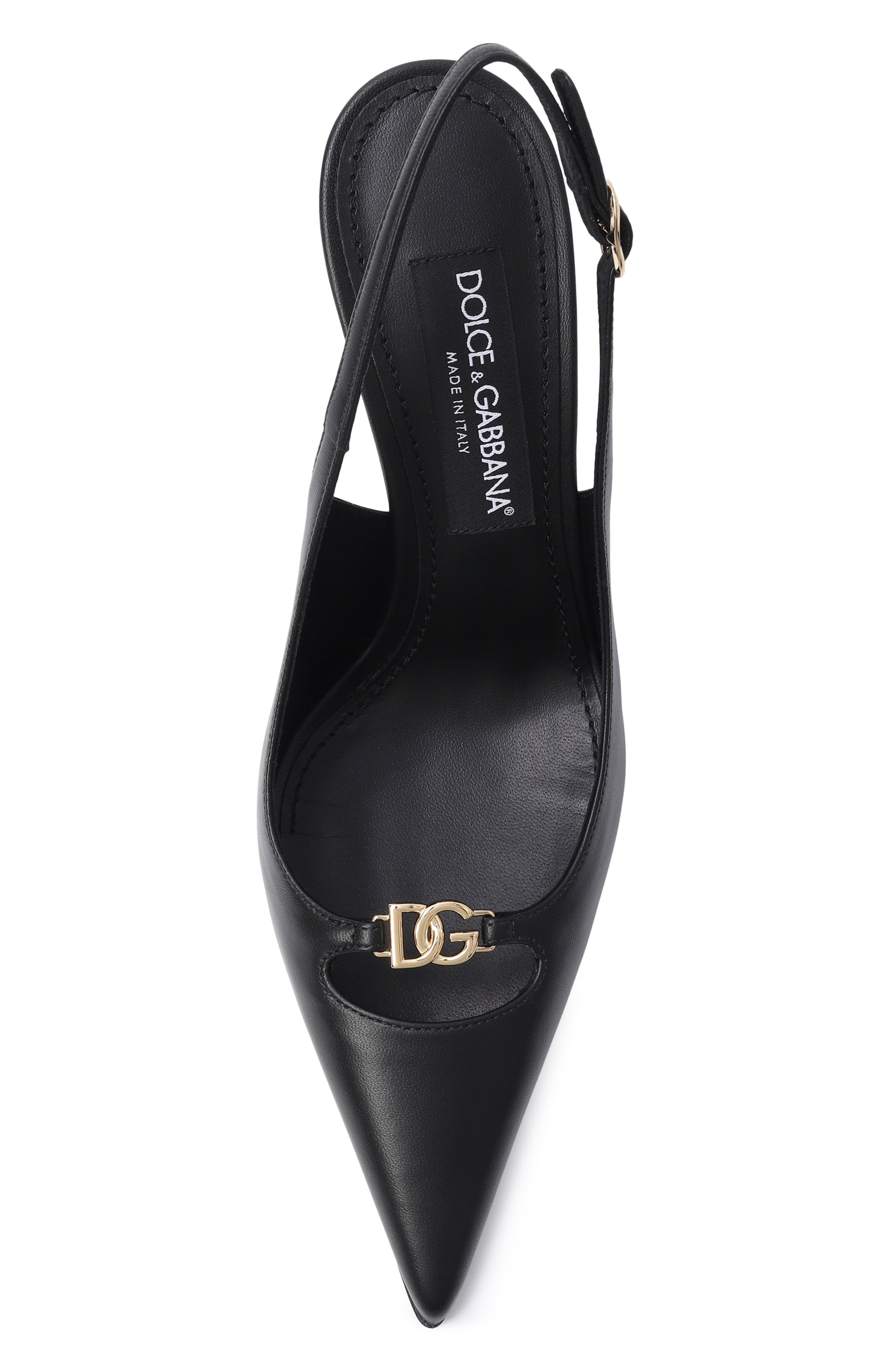 Кожаные туфли lollo 60 DOLCE & GABBANA, арт. CG1022/A1953, фото 6