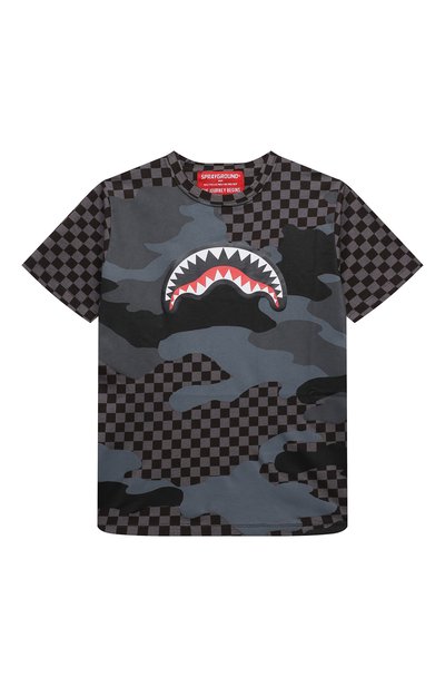 Хлопковая футболка SPRAYGROUND, арт. 20SPY381, фото 1