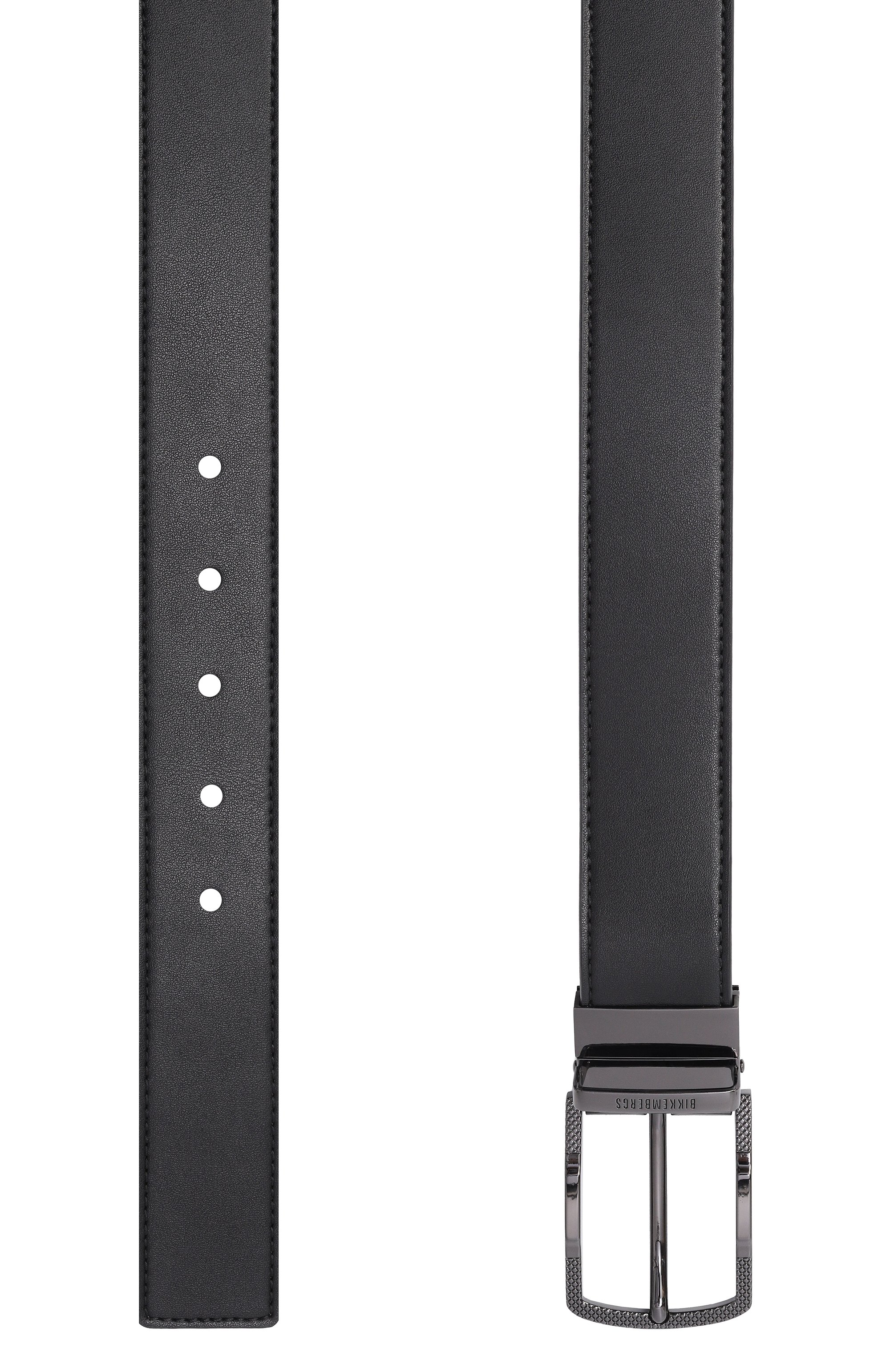 Двусторонний ремень DIRK BIKKEMBERGS темно-коричневого цвета по цене 9950 руб., арт. BKCU00180M, фото 3 Двусторонний ремень DIRK BIKKEMBERGS, арт. BKCU00180M, фото 3