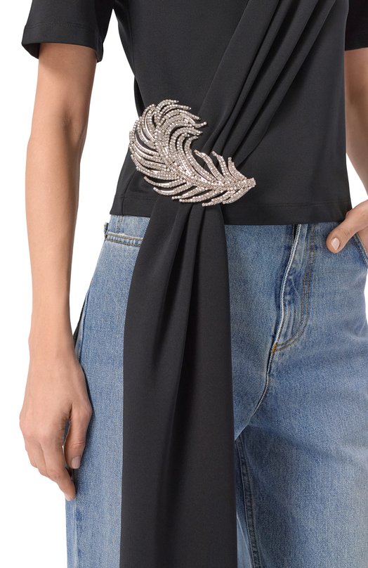 Футболка Giuseppe di Morabito 06PST0397Y 16309 Чёрный  06PST0397Y 16309 Фото 5