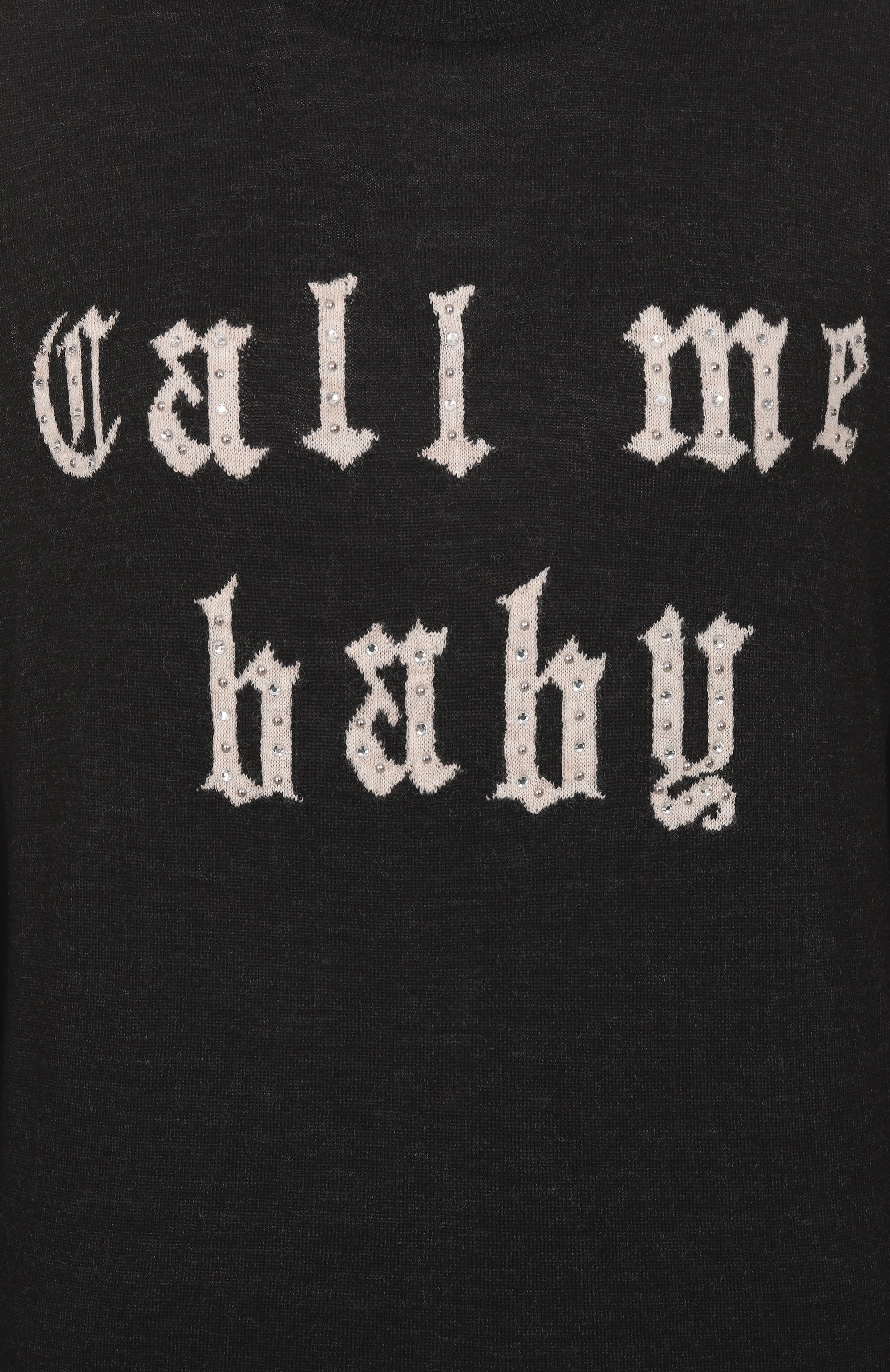 Шерстяной пуловер ZADIG AND VOLTAIRE темно-серого цвета по цене 37800 руб., арт. KWSW02785, фото 6 Шерстяной пуловер ZADIG AND VOLTAIRE, арт. KWSW02785, фото 6