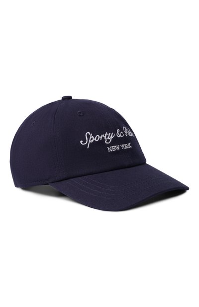 Хлопковая бейсболка SPORTY AND RICH, арт. AC10175300BL106