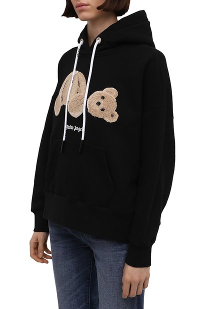 Хлопковое худи PALM ANGELS, арт. PWBB023F21FLE0021060, фото 3