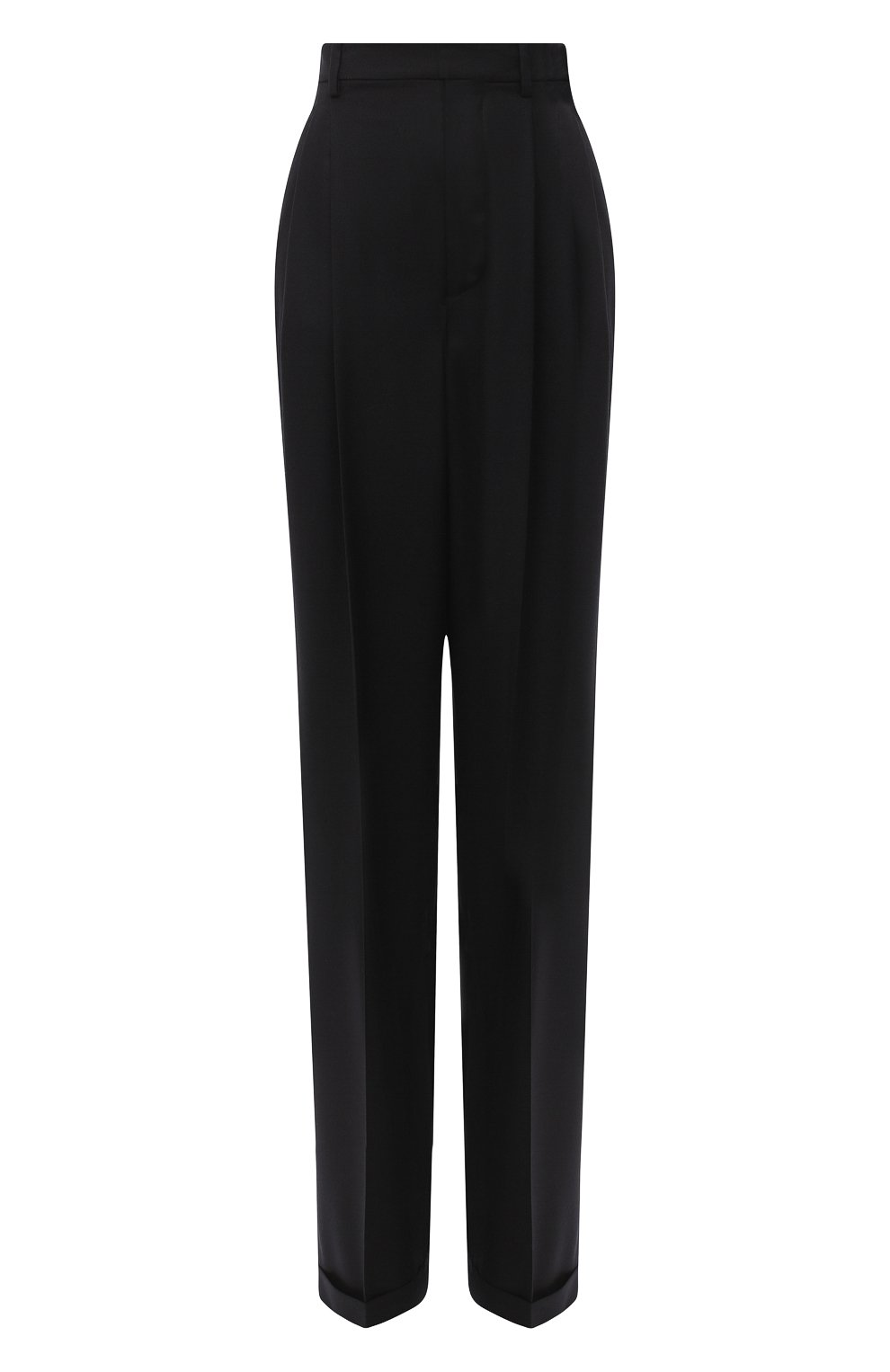 Шерстяные брюки DSQUARED2 черного цвета по цене 49950 руб., арт. S75KB0127/S52997, фото 1 Шерстяные брюки DSQUARED2, арт. S75KB0127/S52997, фото 1