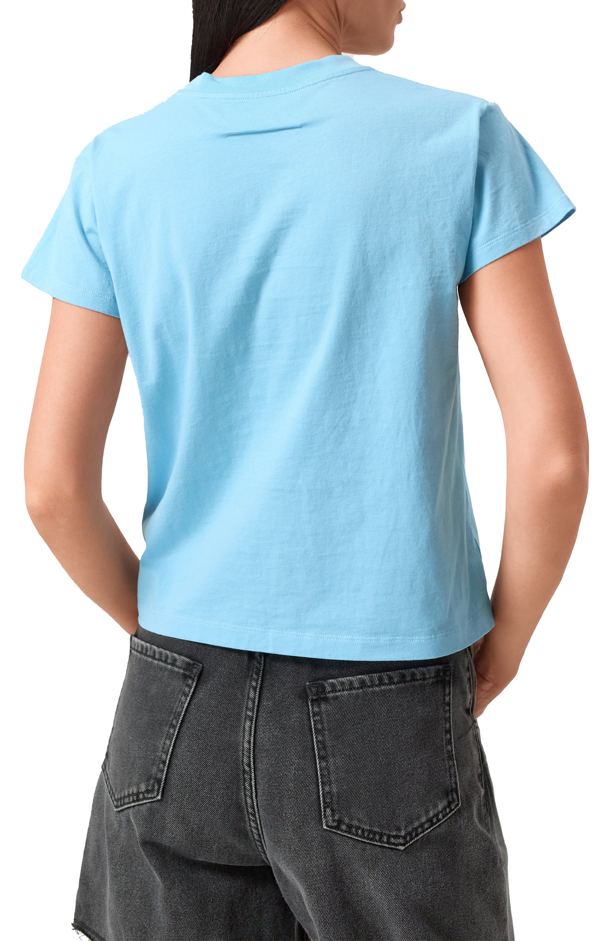 Хлопковая футболка MM6, арт. S52GC0326/S24312, фото 4