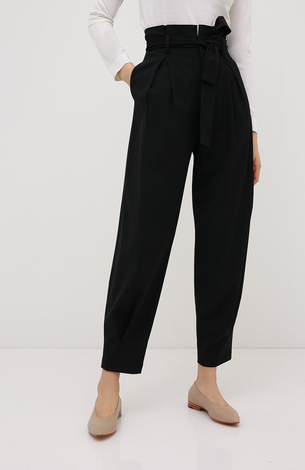 Брюки из вискозы и шерсти REDVALENTINO, арт. UR3RBC95/WBP, фото 3