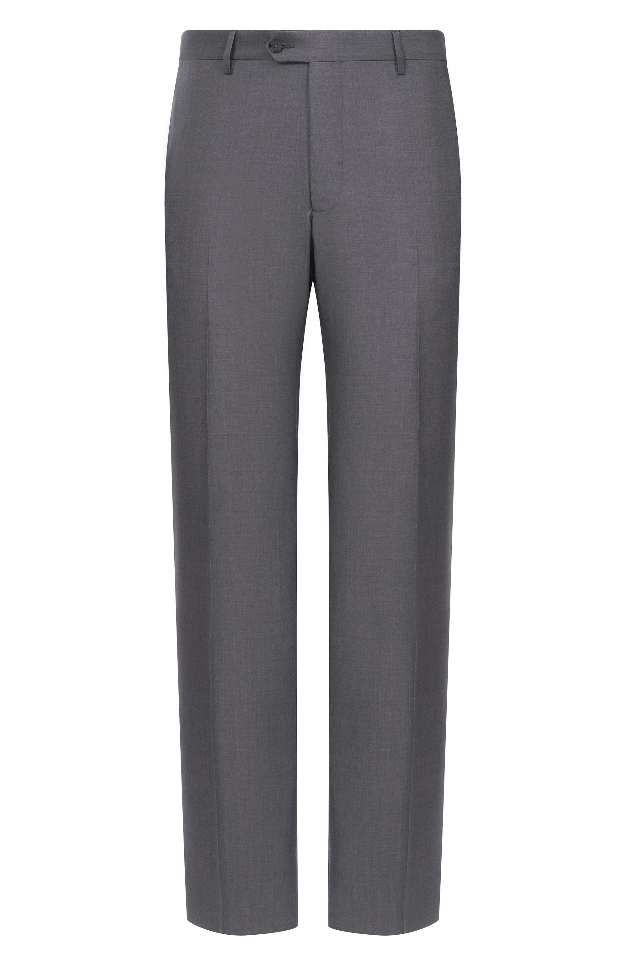 Брюки из шерсти и шелка MVST темно-серого цвета по цене 116500 руб., арт. M26.CSM.T410/953-W00L/SILK, фото 1 Брюки из шерсти и шелка MVST, арт. M26.CSM.T410/953-W00L/SILK, фото 1