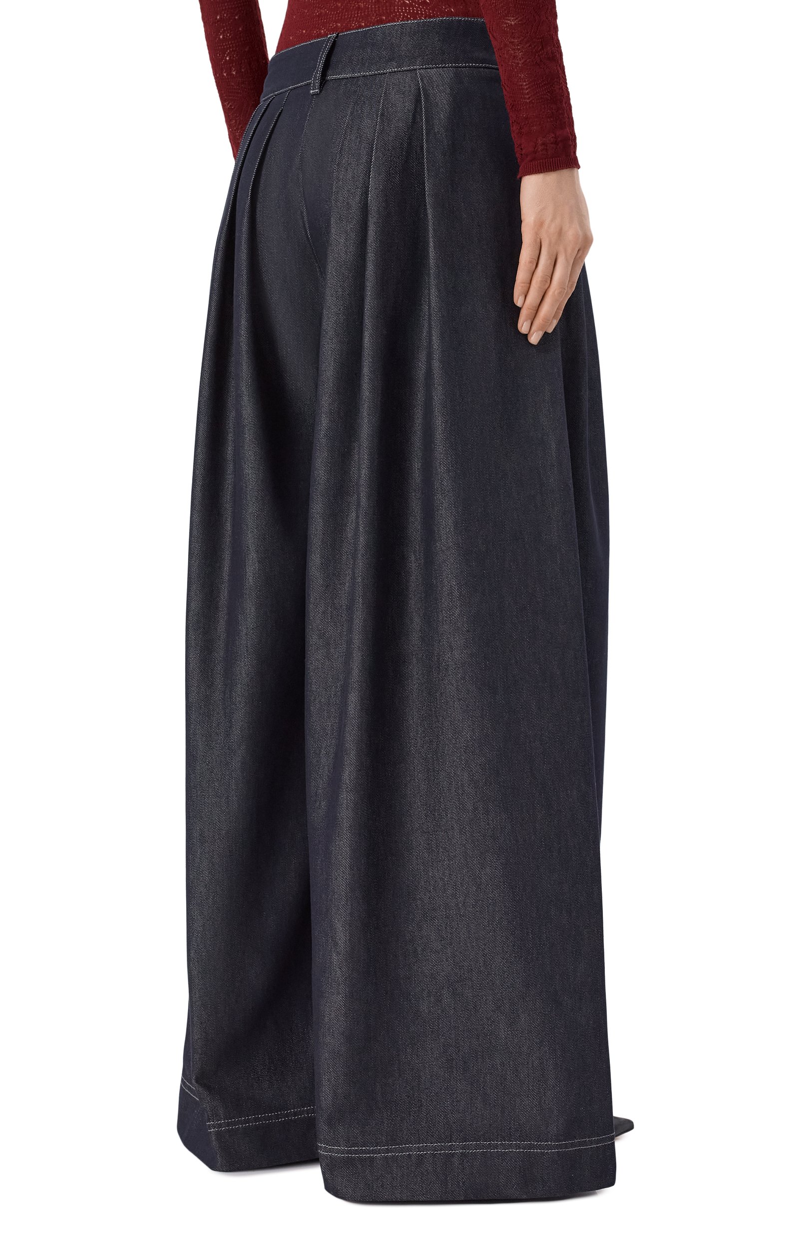 Джинсы GIORGIO ARMANI темно-синего цвета по цене 215000 руб., арт. GW003993/TE23261, фото 4 Джинсы GIORGIO ARMANI, арт. GW003993/TE23261, фото 4