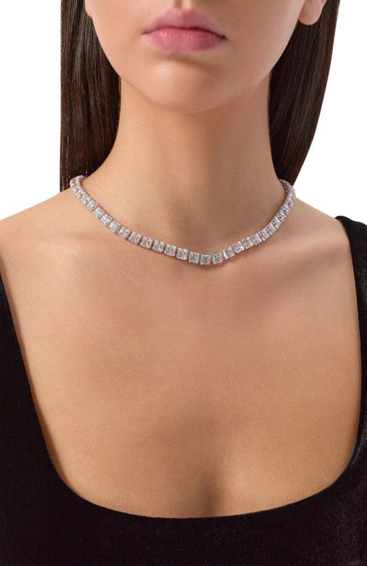 Колье Millenia Tennis Swarovski 5599153 Серебряный  5599153 Фото 2