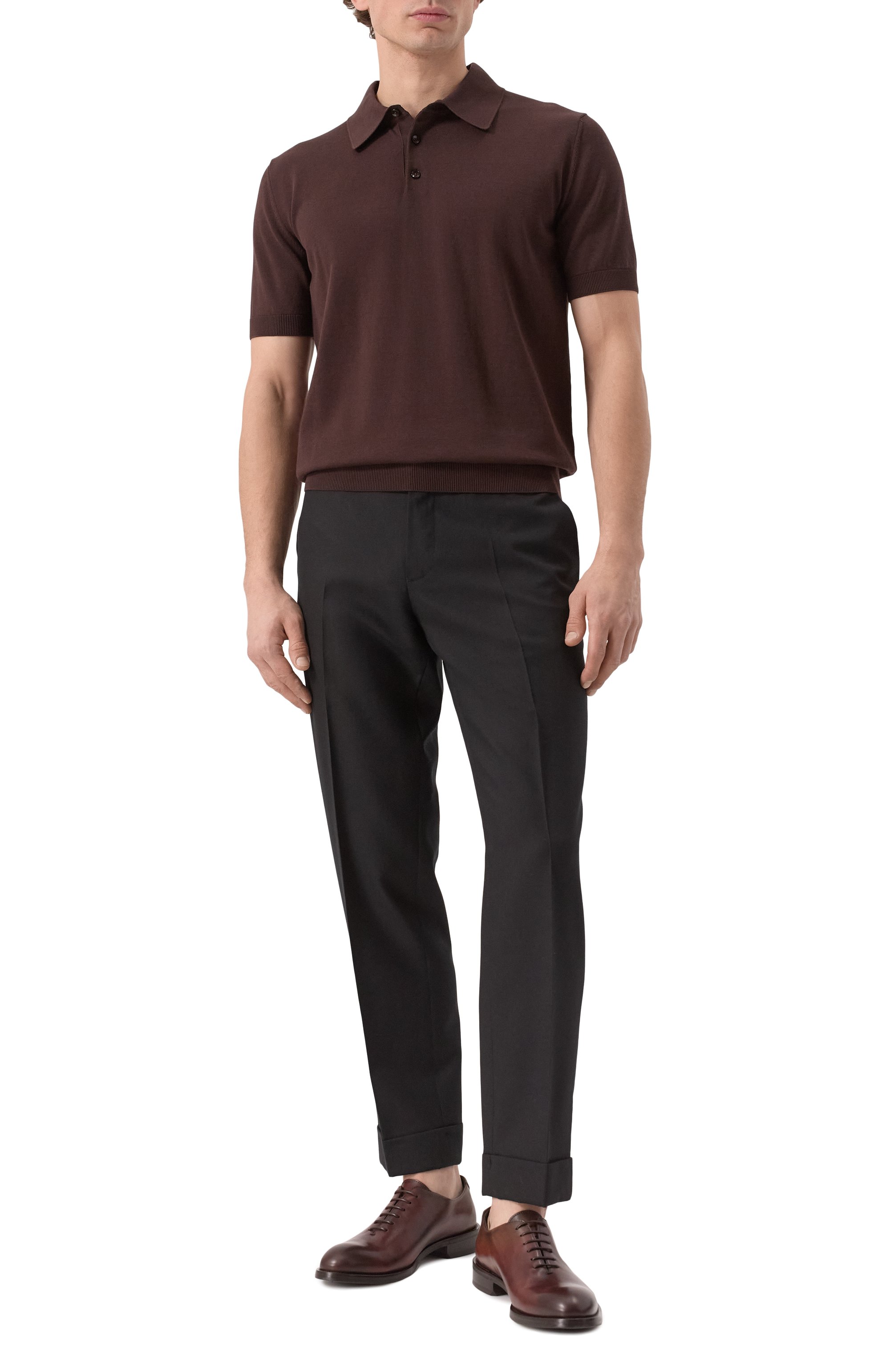 Хлопковое поло DOLCE & GABBANA, арт. GXZ02T/JBCFV, фото 2