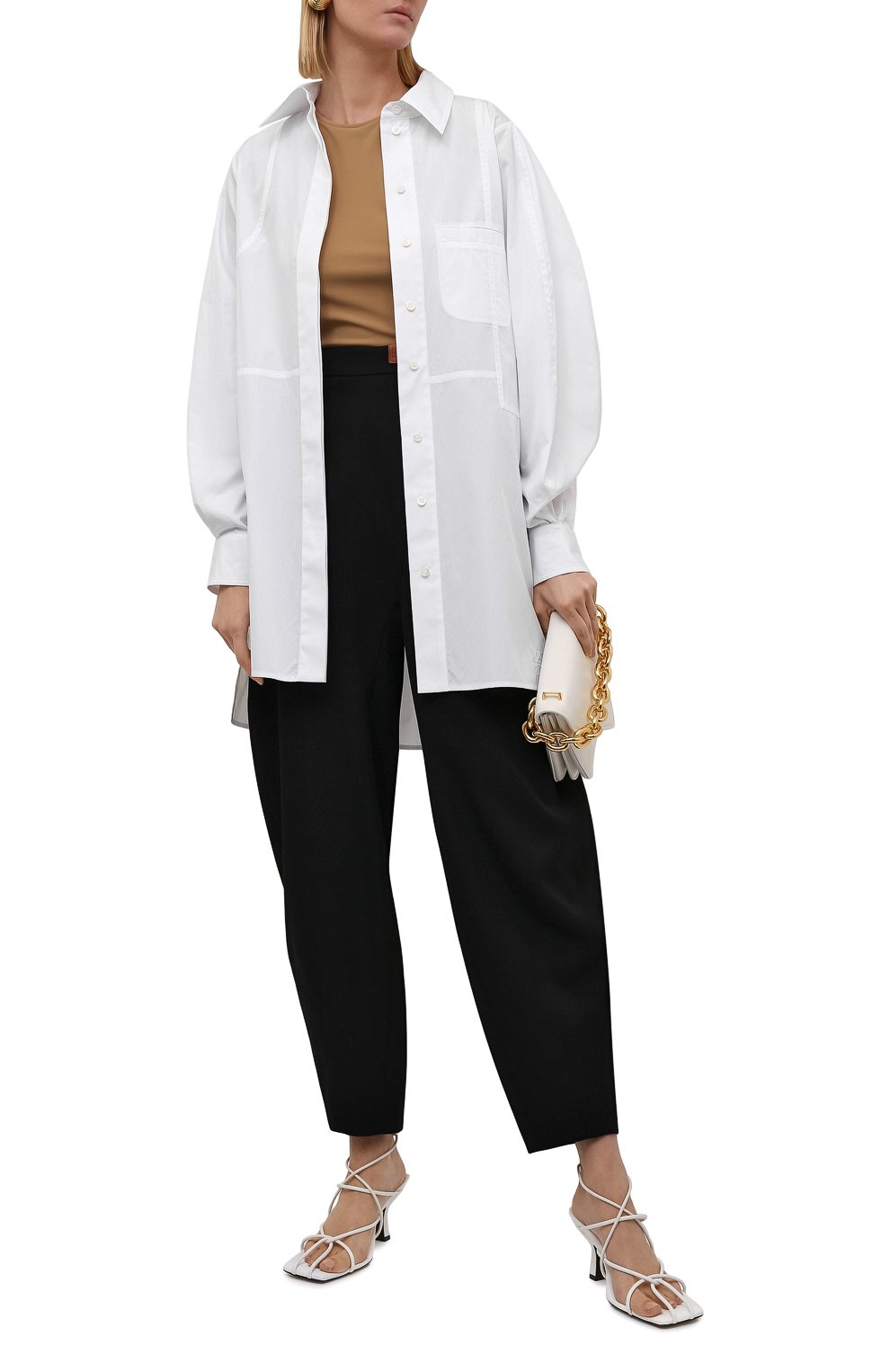 Шерстяные брюки LOEWE, арт. S540Y04X57, фото 2